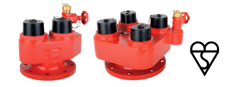 Breeching Inlets - Gulf Fire Fighting Equipments FZE